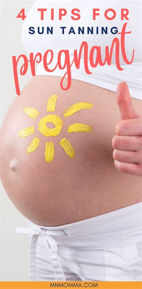tanning in sun while pregnant