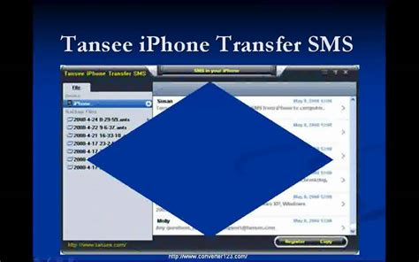 tansee iphone sms transfer