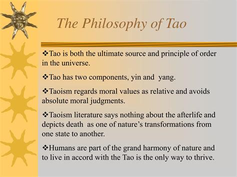 Tao Of Philosophy
