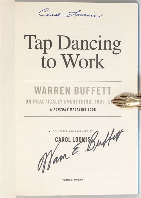 Tap Dancing To Work