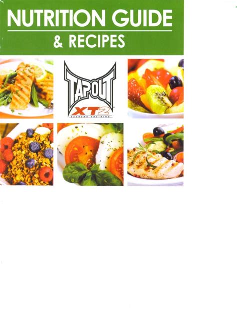 Tapout Nutrition Guide