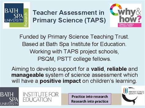 Taps Primary Science Teaching Trust Science Taks - Science Taks