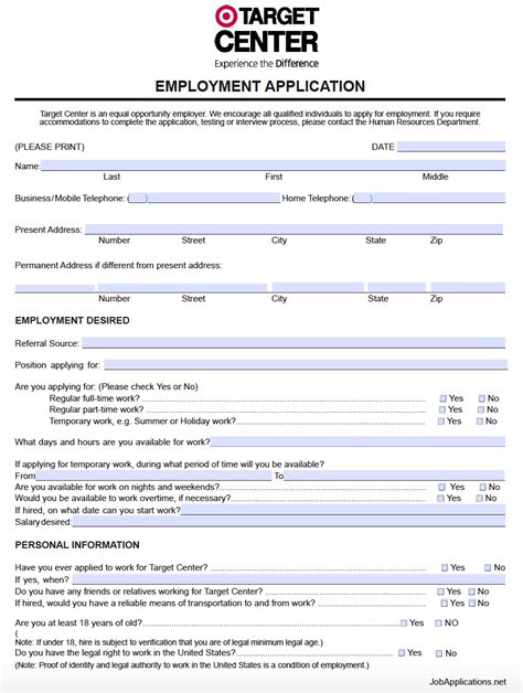 Target Application