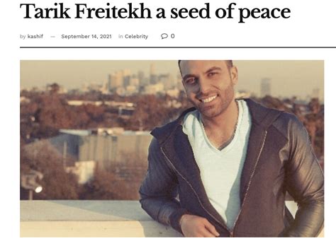 tarik freitekh biography examples