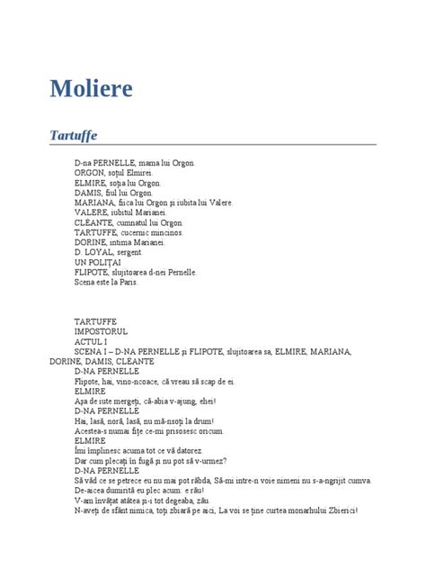 Tartuffe Pdf