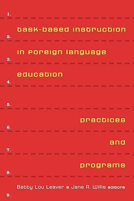task based instruction in foreign language education practices and programs
