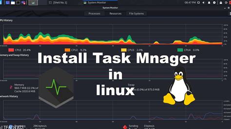 task manager linux centos