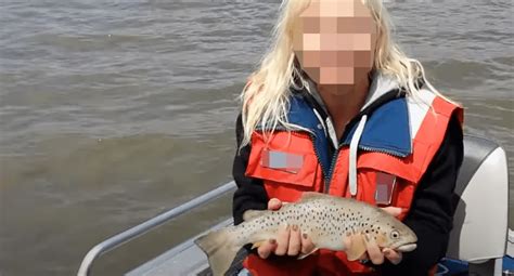 Tasmanian Trout Lady