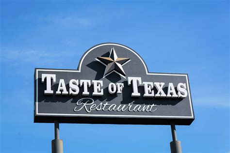 taste of texas restaurant