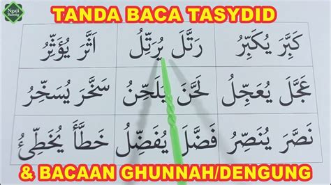 tasydid | taklukkan tasydid cara mudah sempurna bacaan alfatihah
