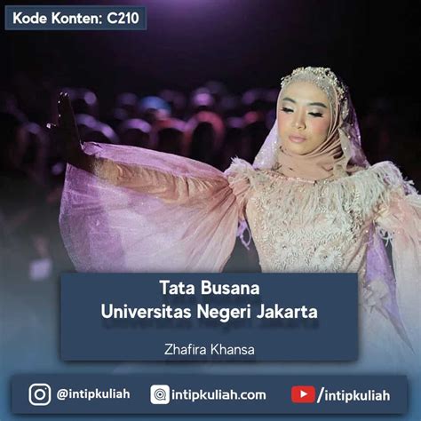 Tata Busana Universitas Negeri Jakarta Khansa Intip Kuliah Baju Jurusan Tata Busana - Baju Jurusan Tata Busana