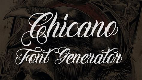 Tattoo Font Style Generator