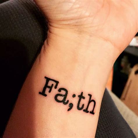 Tattoo Ideas for Faith