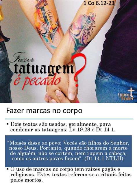 Tatuagens é Pecado