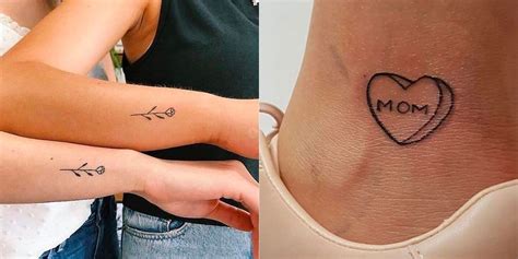 Tatuajes madre e hija originales: un vínculo eterno en la piel