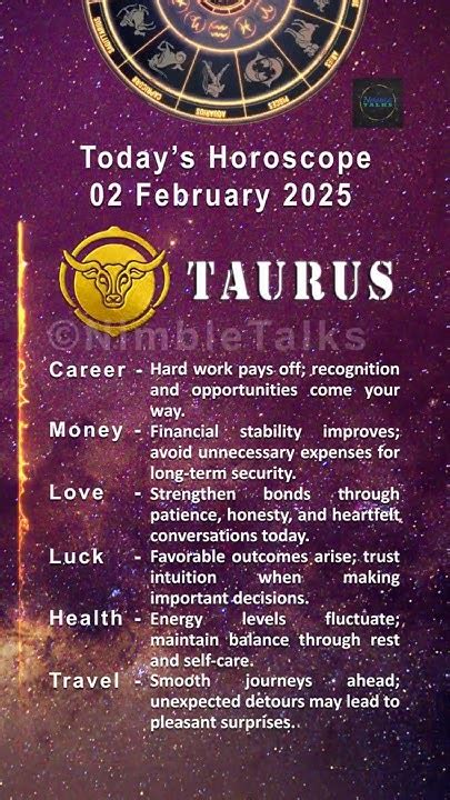 Taurus Daily Forecast