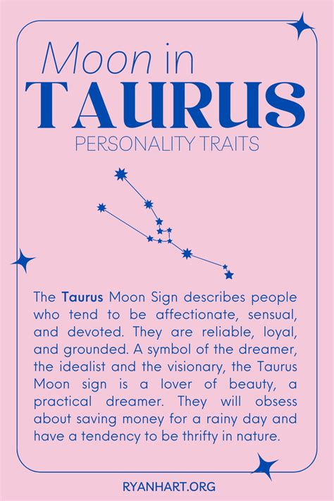 Taurus Moon Sign
