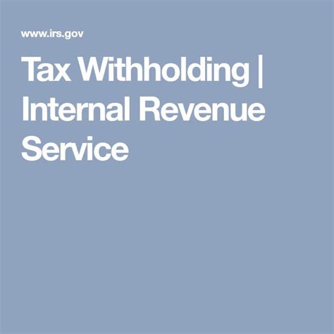 Tax Withholding Internal Revenue Service Tax W2 Calculator - Tax W2 Calculator