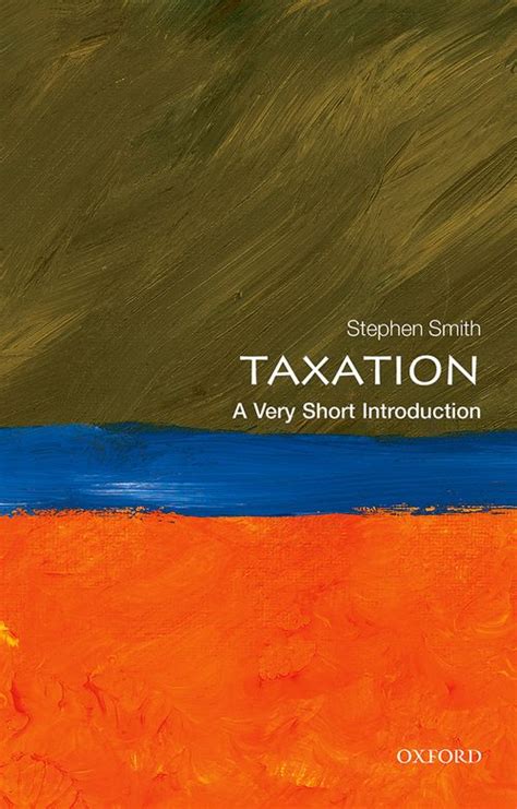 Full Download Taxation A Very Short Introduction Very Short Introductions 