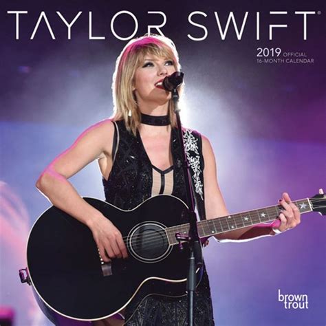 taylor swift 2019 mini wall calendar