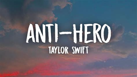 taylor swift anti hero meaning