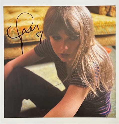 Taylor Swift Autographed Cd