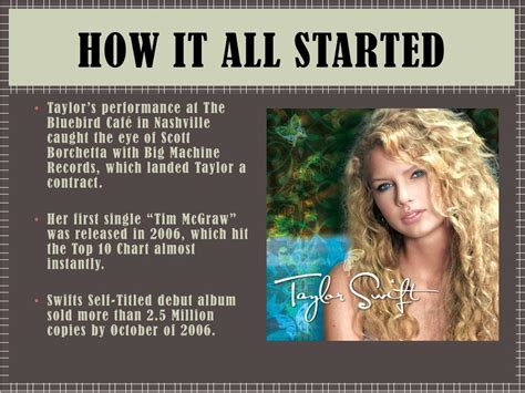 taylor swift biography ppt