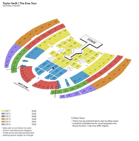 taylor swift seating chart singapore