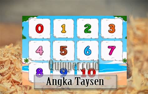 TAYSEN ANGKA - Angka Tesen | PDF