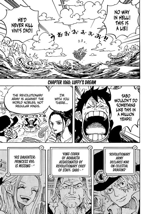 One Piece chapter 1062: Bonney's family ties, Lucci and Kaku return, and  more