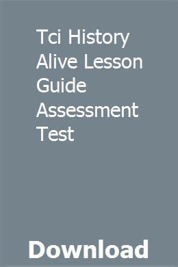 Download Tci History Alive Test Answers Assessment 23 Taniis 