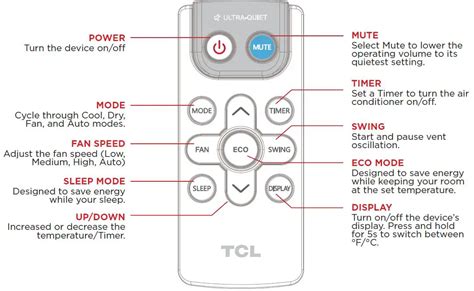 Read Online Tcl Split Air Conditioner User Manual 