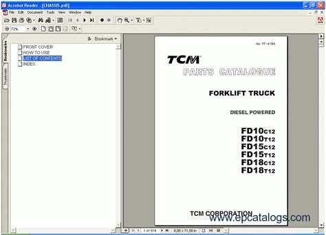Tcm Forklift Service Manual Pdf Free Download