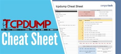 tcpdump Cheat Sheet Complete With Full Examples