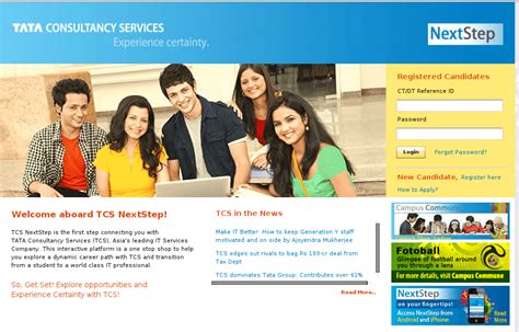 Tcs Nextstep Login