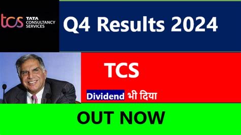 tcs share latest news today tcs q4 results 2024 TCS share