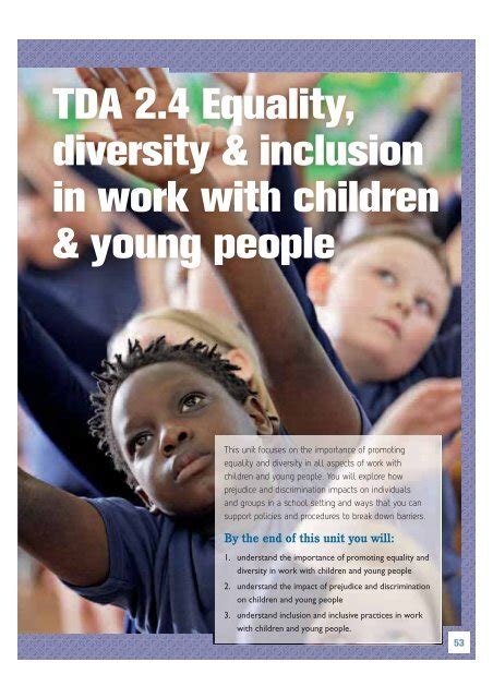 Tda 2 4 Equality Diversity Inclusion In Work With
