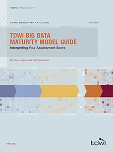 Read Online Tdwi Big Data Maturity Model Guide 