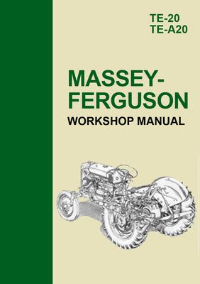 Te 20 Te A20 Workshop Repair Manual