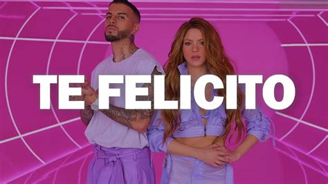 Te Felicito Letra