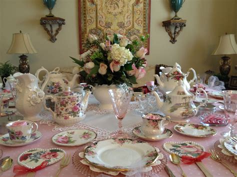 tea table set