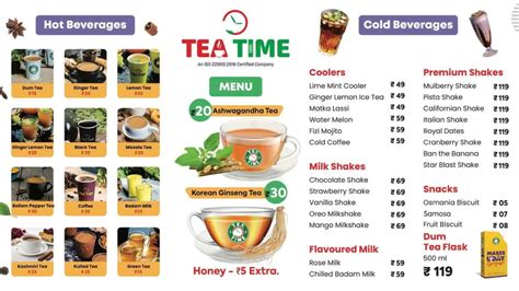 Tea Time Franchise Cost