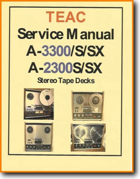 Read Teac Cassette Player Manuals 