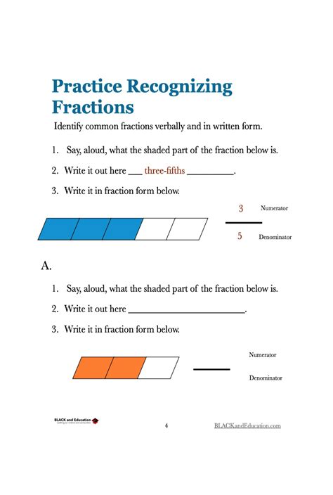 Teach Your Kid At Home Fractions Mdash Black Teaching Kids Fractions - Teaching Kids Fractions