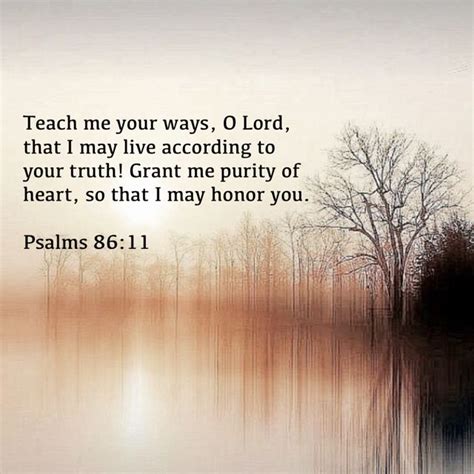 teach me your ways