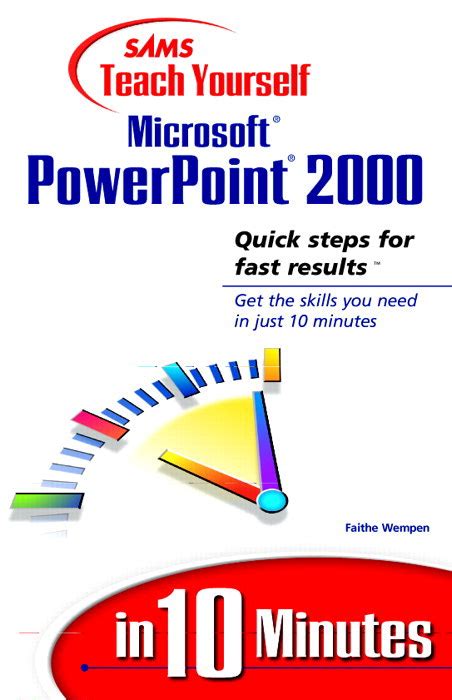 Read Teach Yourself Quick Fix Powerpoint 2000 
