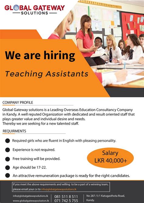 teacher assistant jobs in Germiston, Gauteng 1434