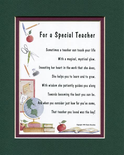 Teacher Poems Of Appreciation Poems For First Grade Teachers - Poems For First Grade Teachers