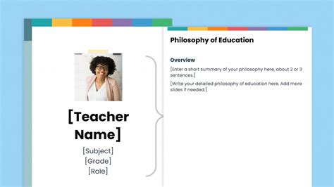 Teacher Portfolio Samples Pdf