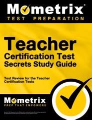 Read Online Teacher Certification Test Study Guide 